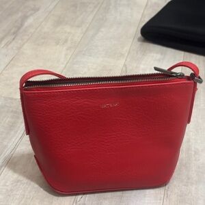 Matt & Nat Vibrant Red Crossbody Bag